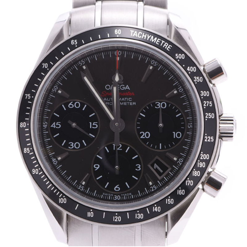 

Omega Gray Stainless Steel Speedmaster, Grey