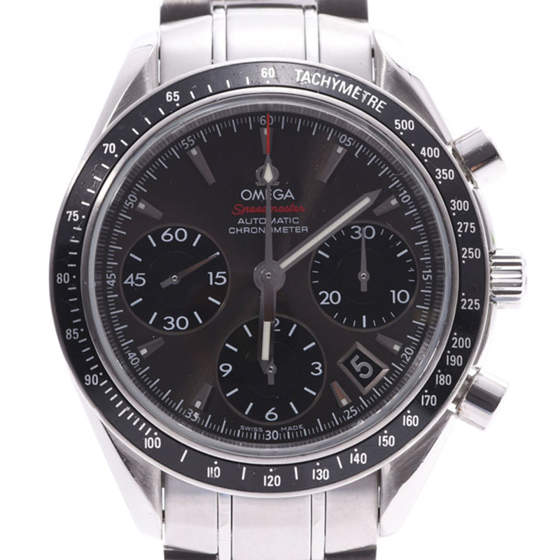 

Omega Gray Stainless Steel Speedmaster, Grey