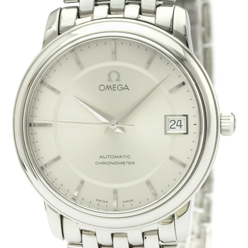 

Omega Silver Stainless Steel De Ville Prestige