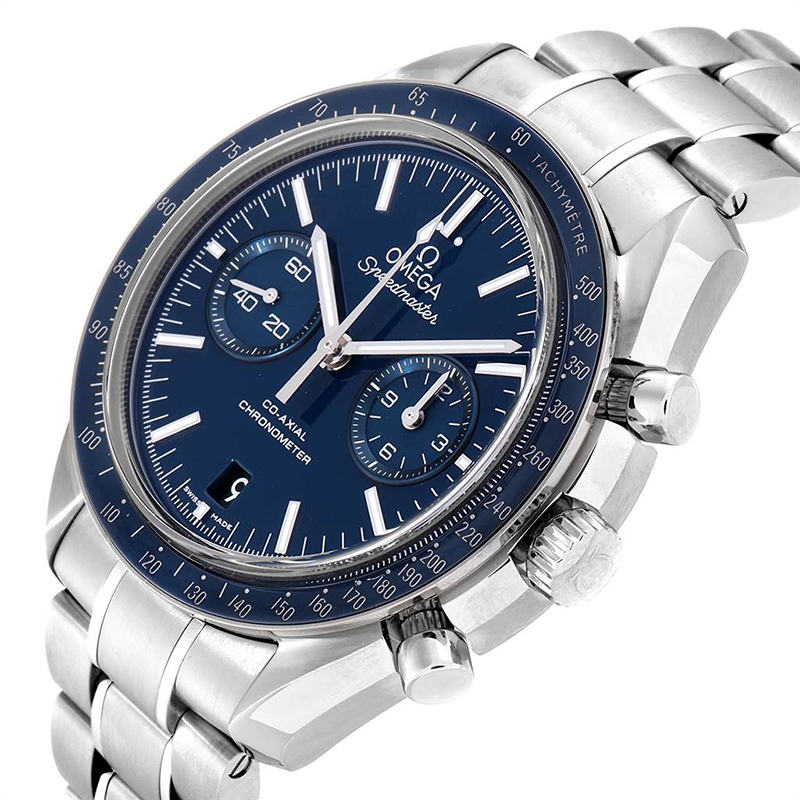 

Omega Blue Titanium Speedmaster MoonWatch