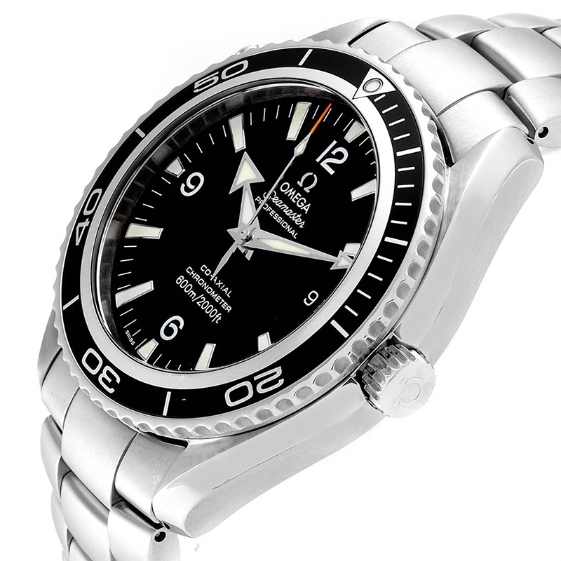 

Omega Black and Stainless Steel Seamaster Planet Ocean