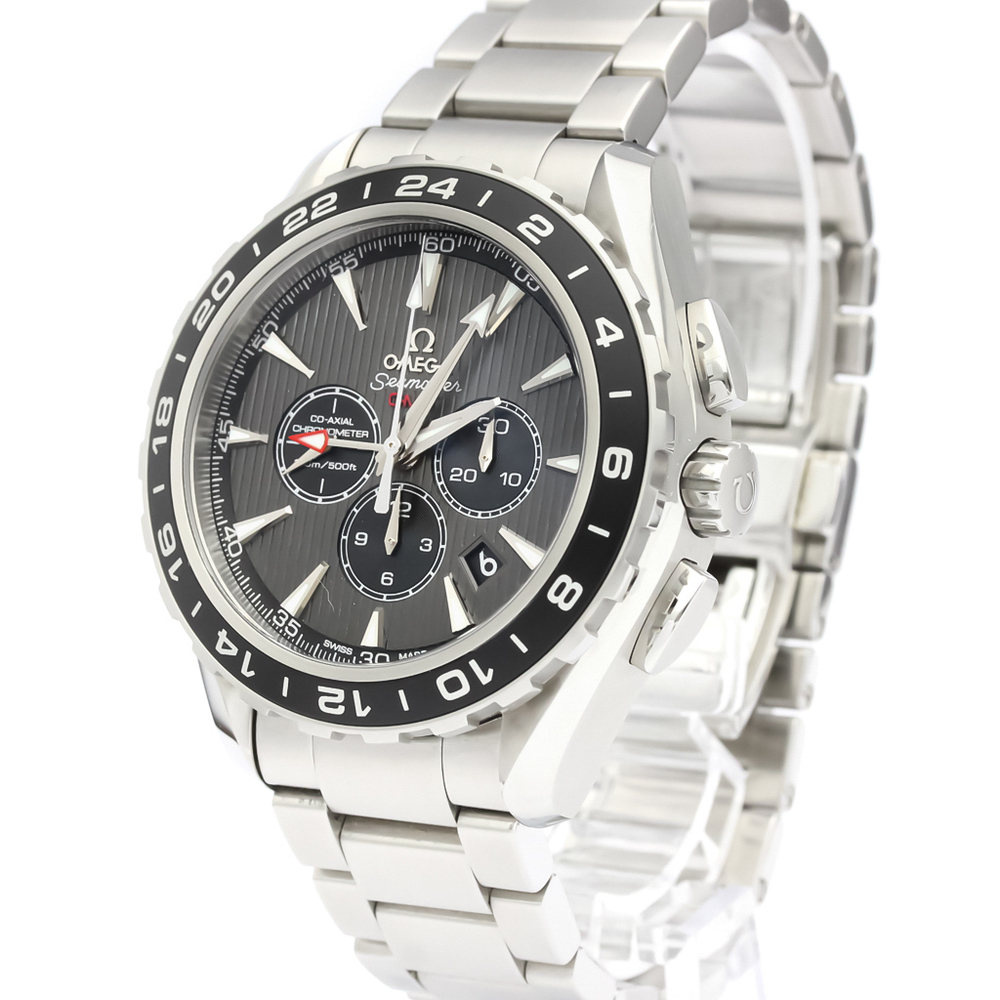 

Omega Black Stainless Steel Seamaster