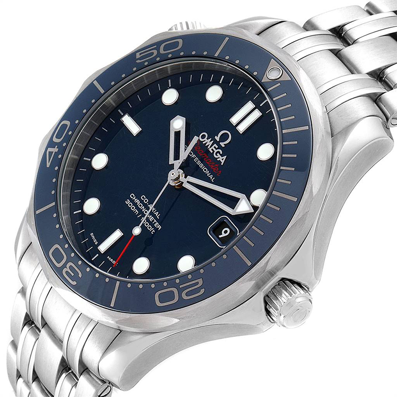 

Omega Blue Ceramic Seamaster Co-Axial