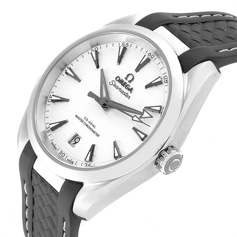 

Omega White Stainless Steel Seamaster Aqua Terra