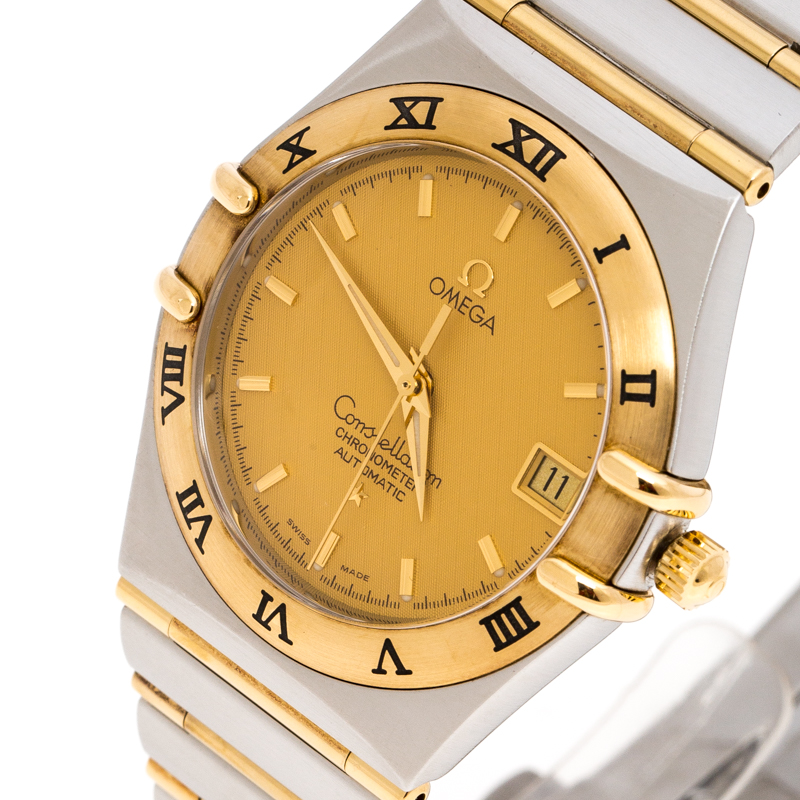 

Omega Yellow Gold Stainless Steel Constellation