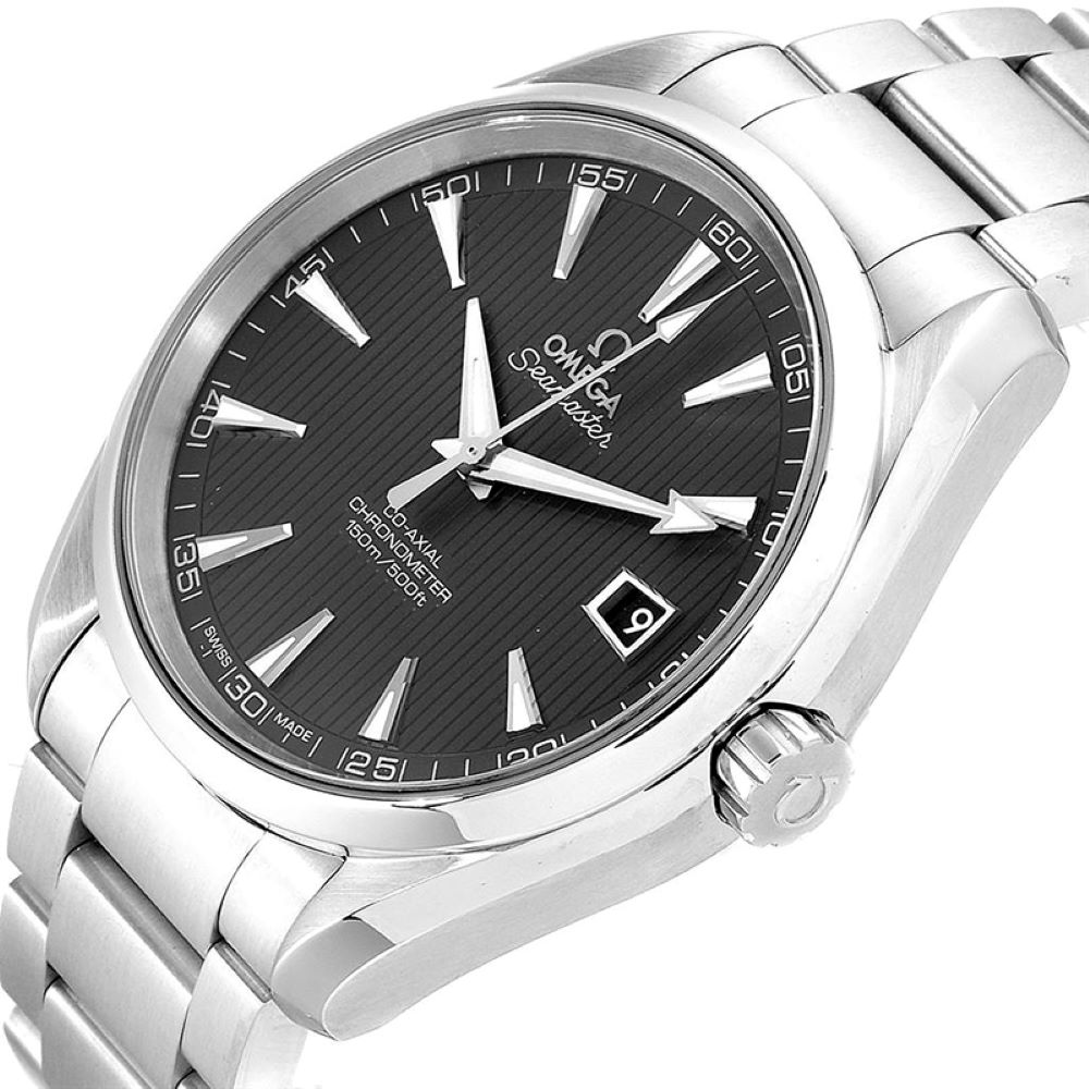 

Omega Grey and Stainless Steel Seamaster Aqua Terra