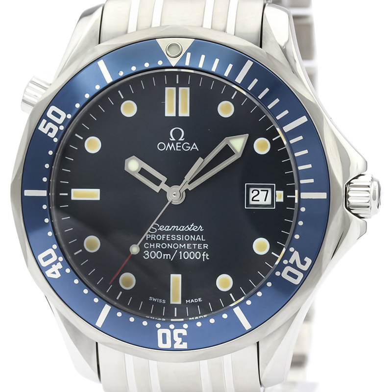 

Omega Blue Stainless Steel Seamaster Professional