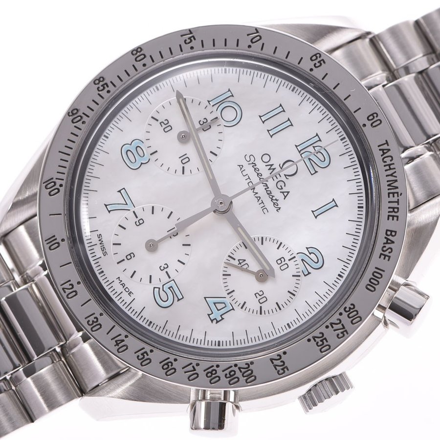 

Omega Shell Stainless Steel Automatic Speedmaster, White