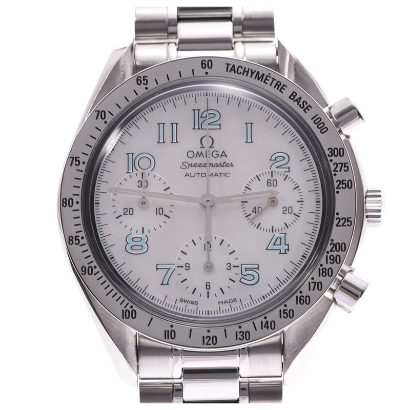 Pre owned Omega Shell Stainless Steel Automatic Speedmaster