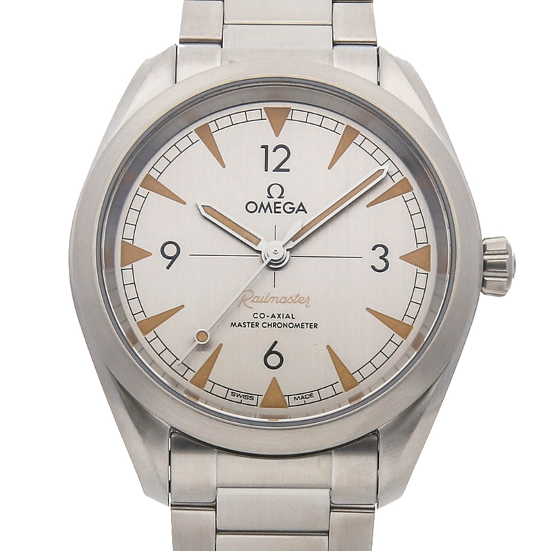 

Omega Gray Stainless Steel Seamaster Railmaster, Grey