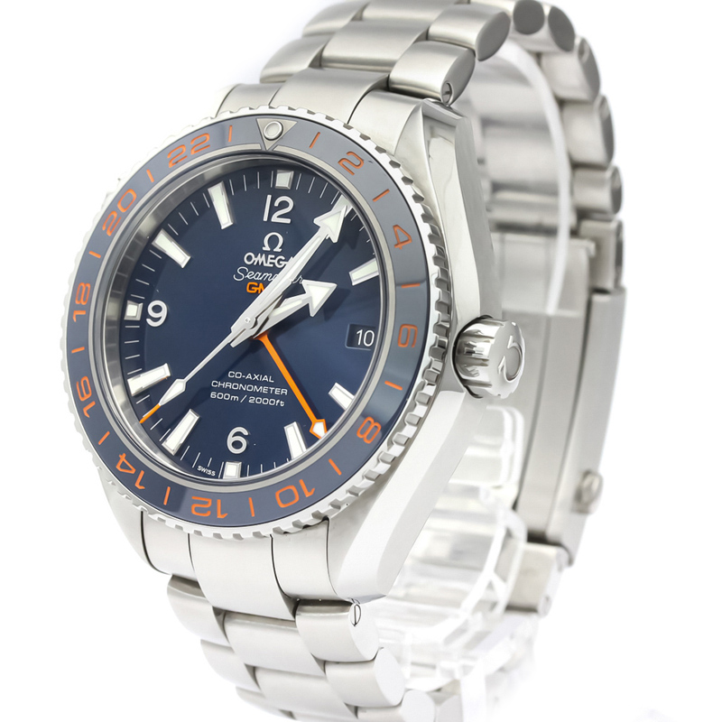 

Omega Blue Stainless Steel Seamaster Planet Ocean