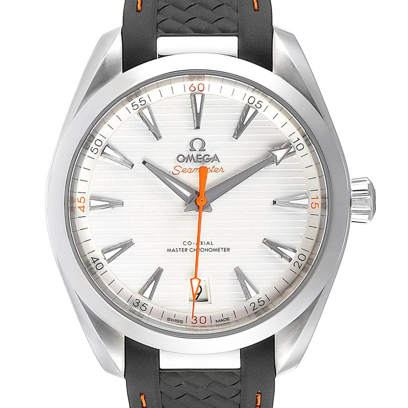 

Omega Silver Stainless Steel Seamaster Aqua Terra Co-Axial