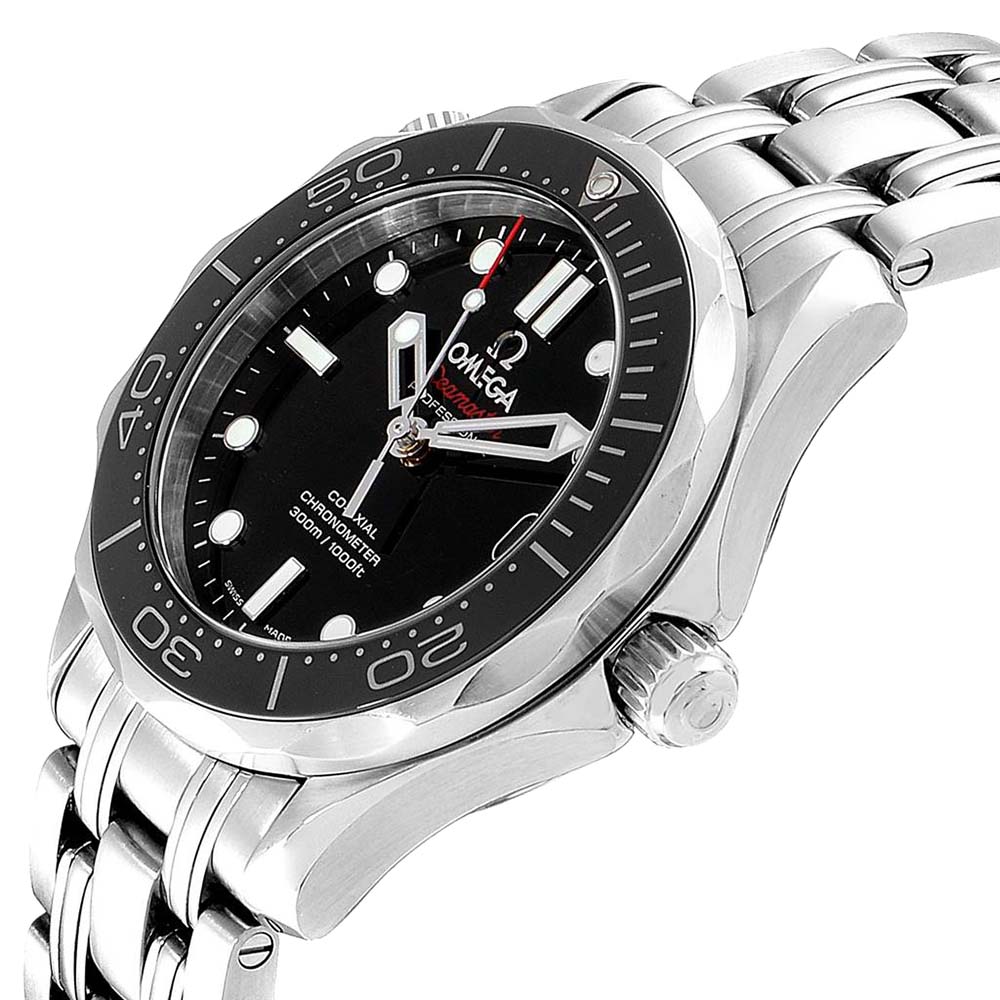 

Omega Black Stainless Steel Seamaster