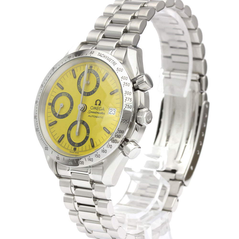 

Omega Yellow Stainless Steel Speedmaster Michael Schumacher