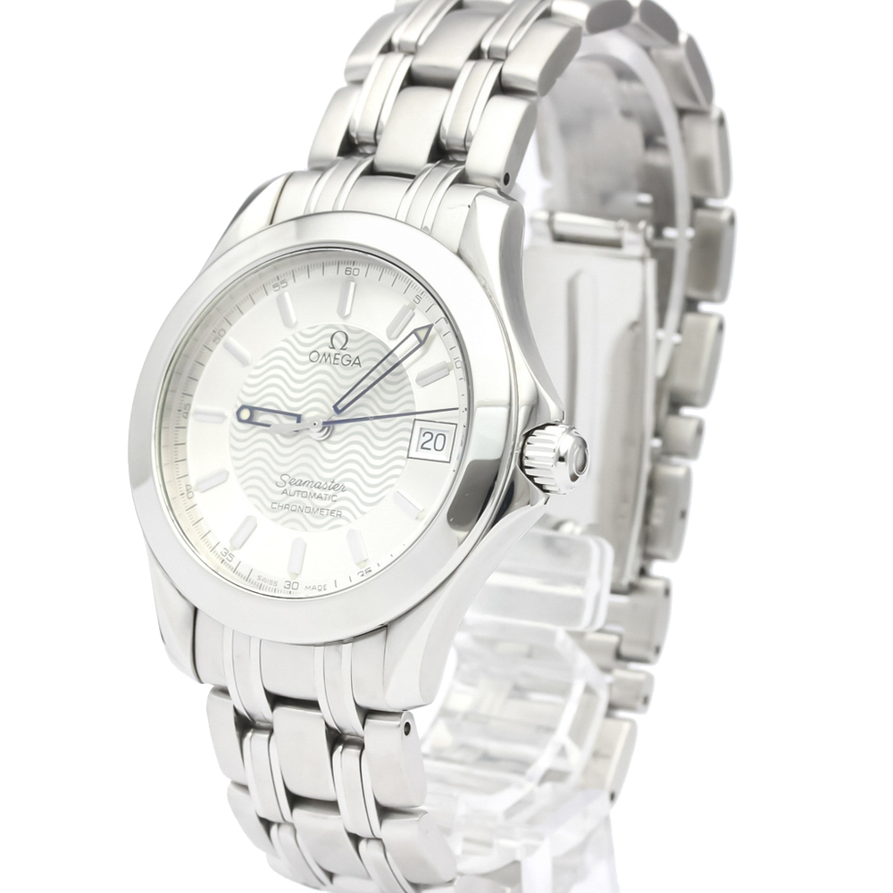 

Omega Silver Stainless Steel Seamaster