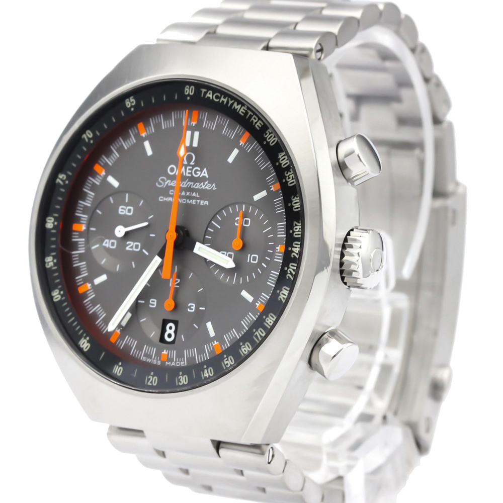 

Omega Gray Stainless Steel Speedmaster Mark ll, Grey