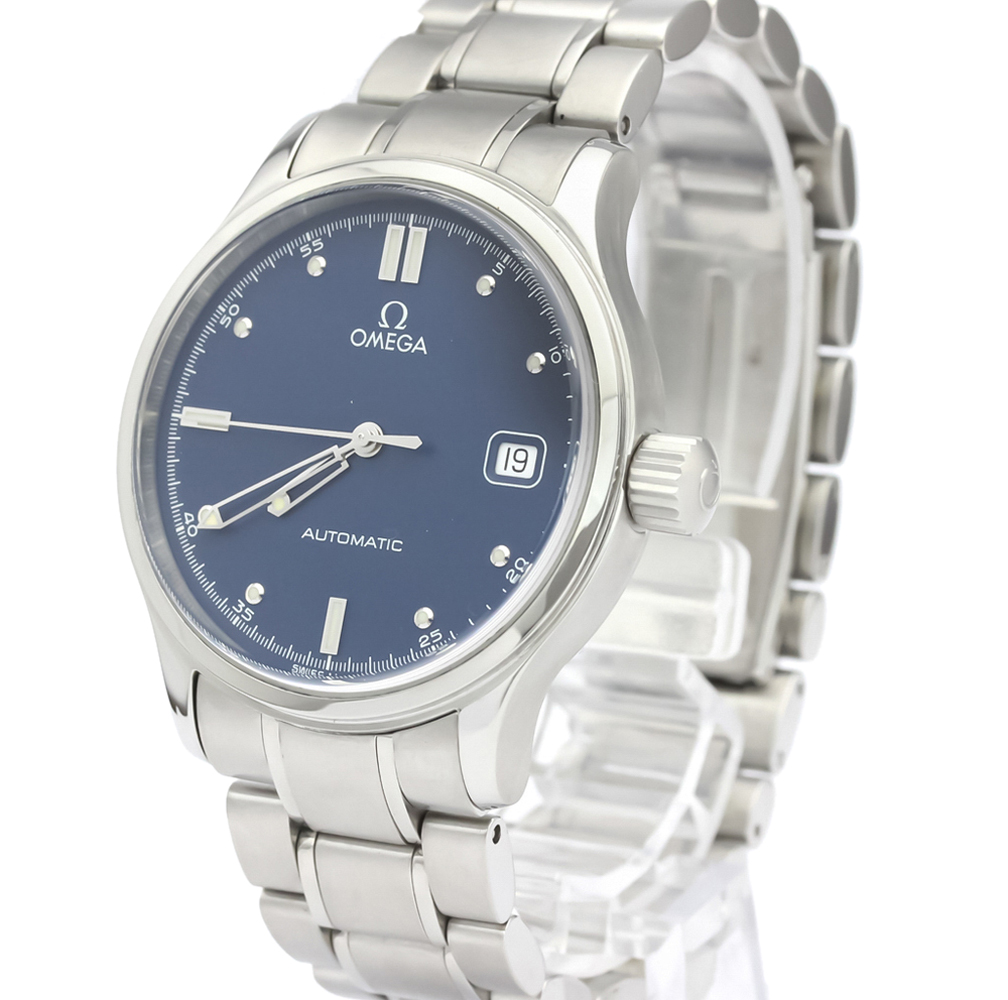 

Omega Blue Stainless Steel Classic