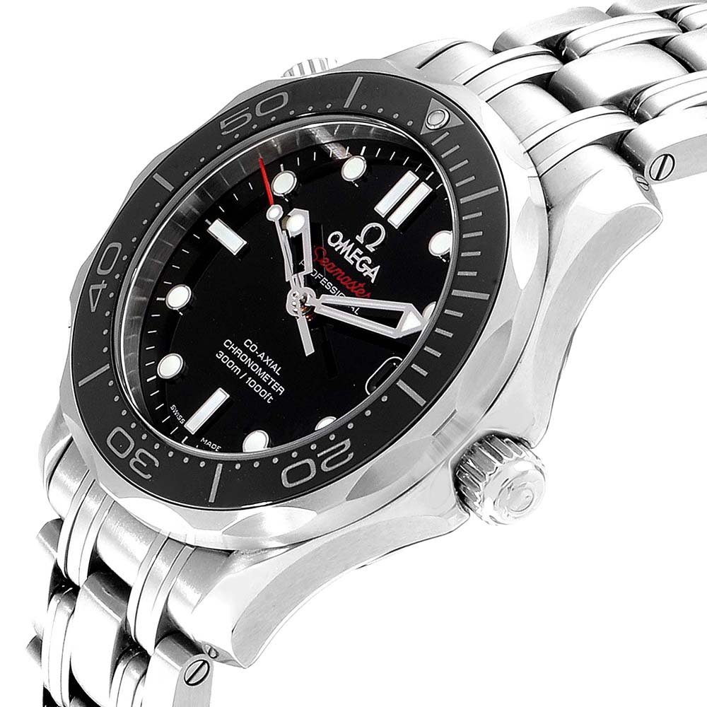 

Omega Black Stainless Steel Seamaster