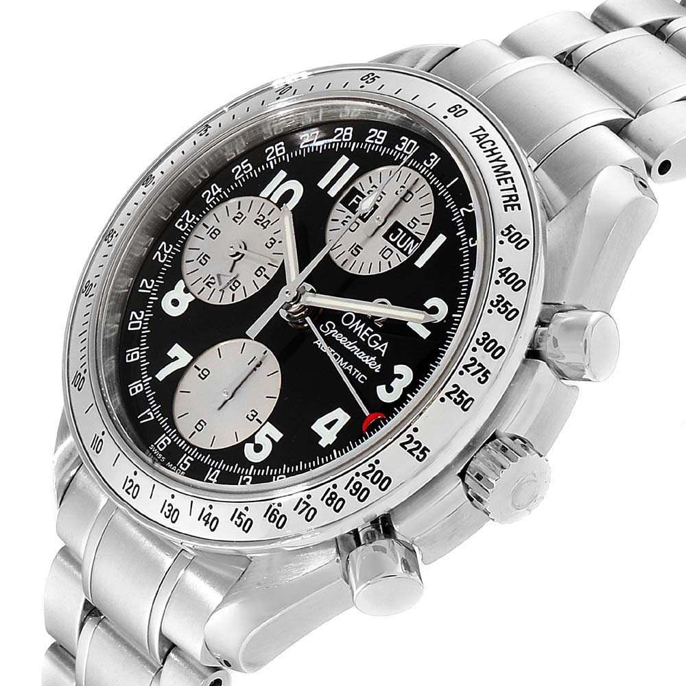 

Omega Speedmaster Tripple Calendar Black Arabic Dial Watch