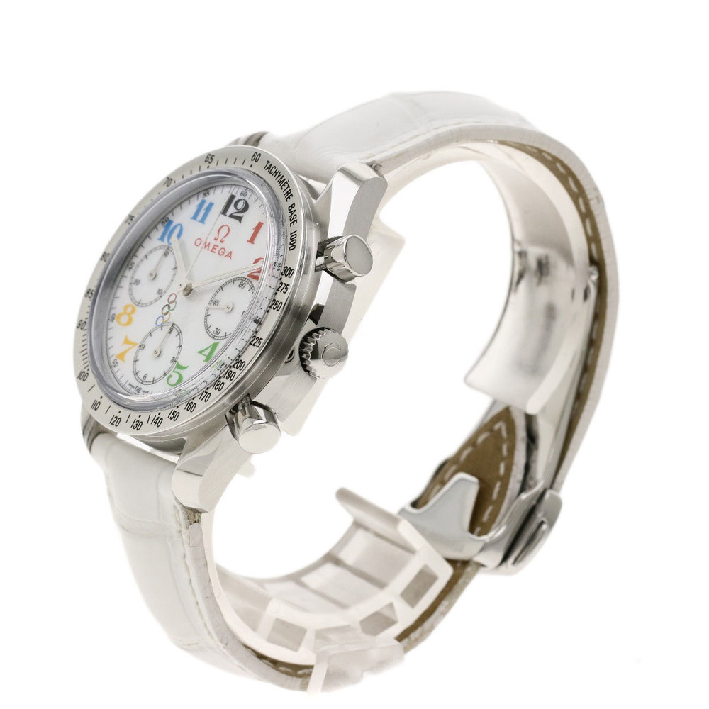 

Omega MOP Stainless Steel Speedmaster Olympic Edition, White