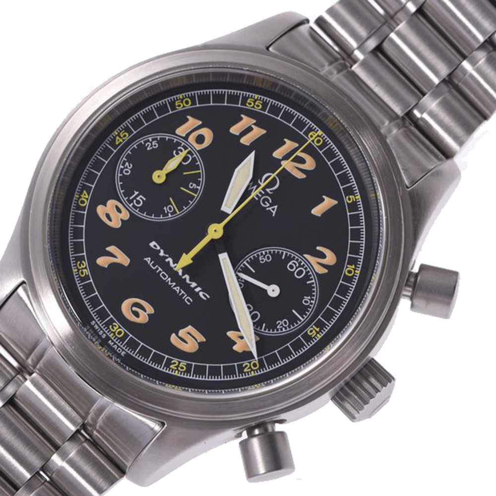 

Omega Black Stainless Steel Dynamic