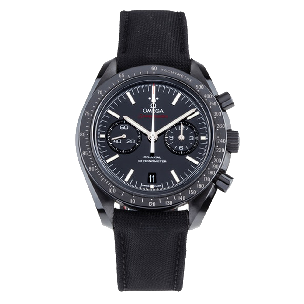 

Omega Black Ceramic Speedmaster Darkside Moonwatch Chronograph