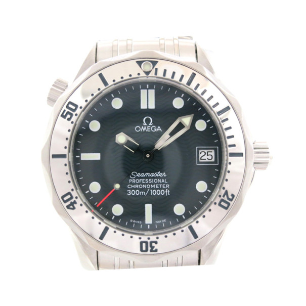 Omega Seamaster Helium Escapement SS Blue Unisex Wristwatch 