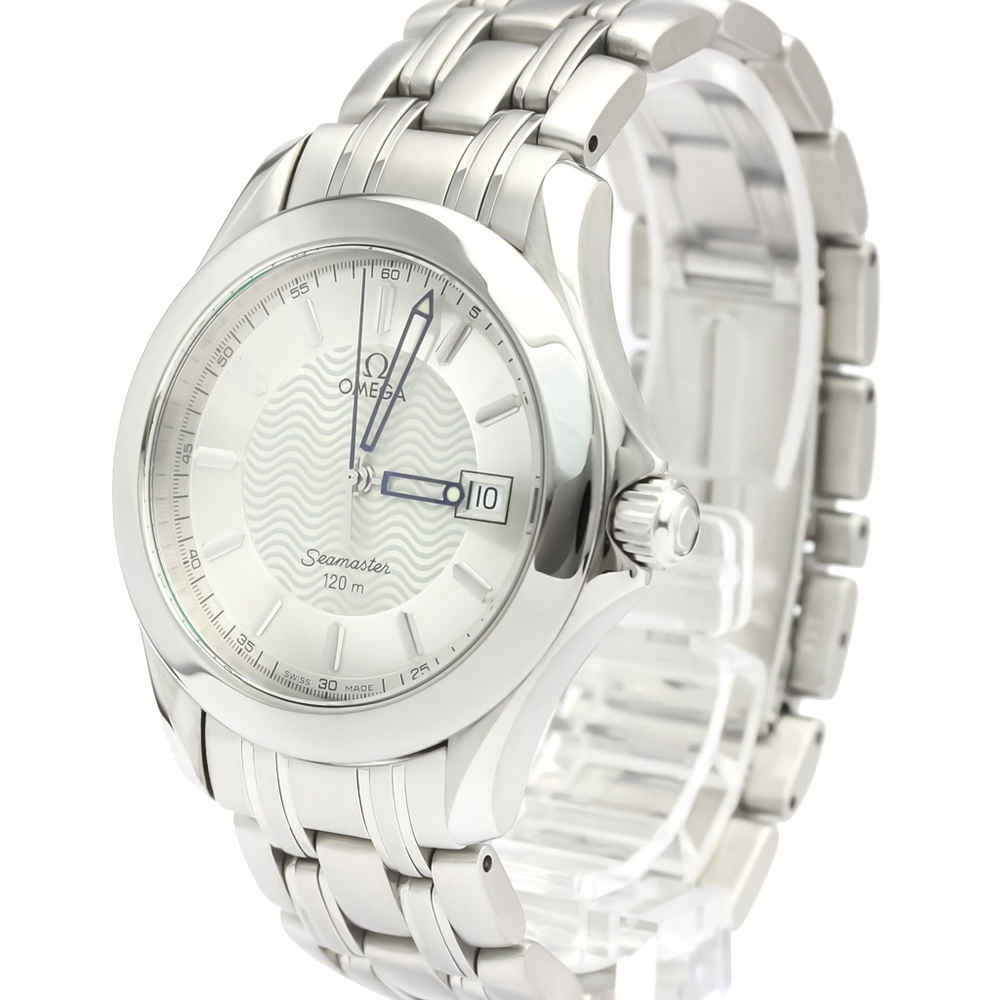 

Omega Silver Stainless Steel Seamaster