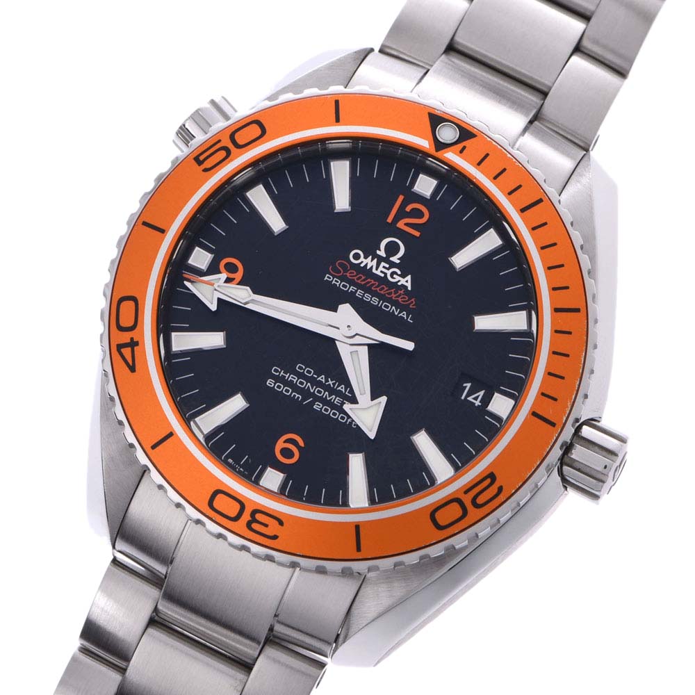 

Omega Black Stainless Steel Seamaster Ocean