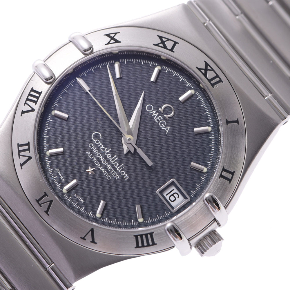 

Omega Gray Stainless Steel Constellation, Grey