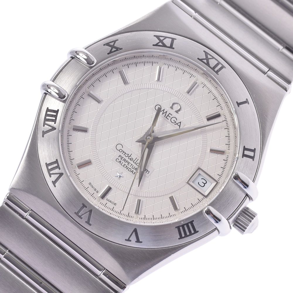 

Omega White Stainless Steel Constellation