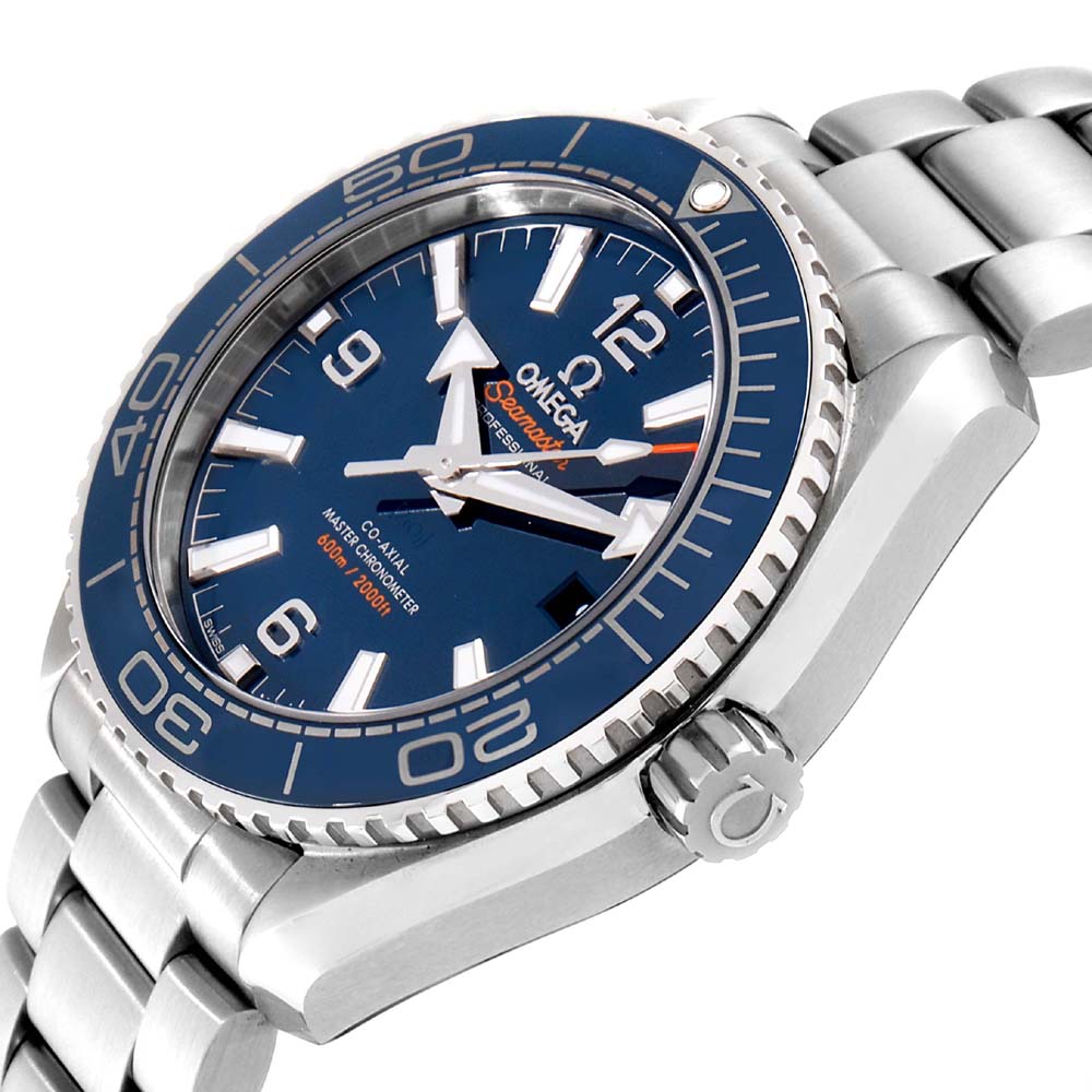 

Omega Blue Stainless Steel Planet Ocean Master Chronometer