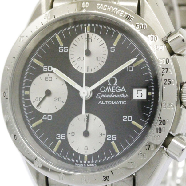 Pre Owned Omega Stainless Steel Speedmaster Men's Wristwatch 39MM