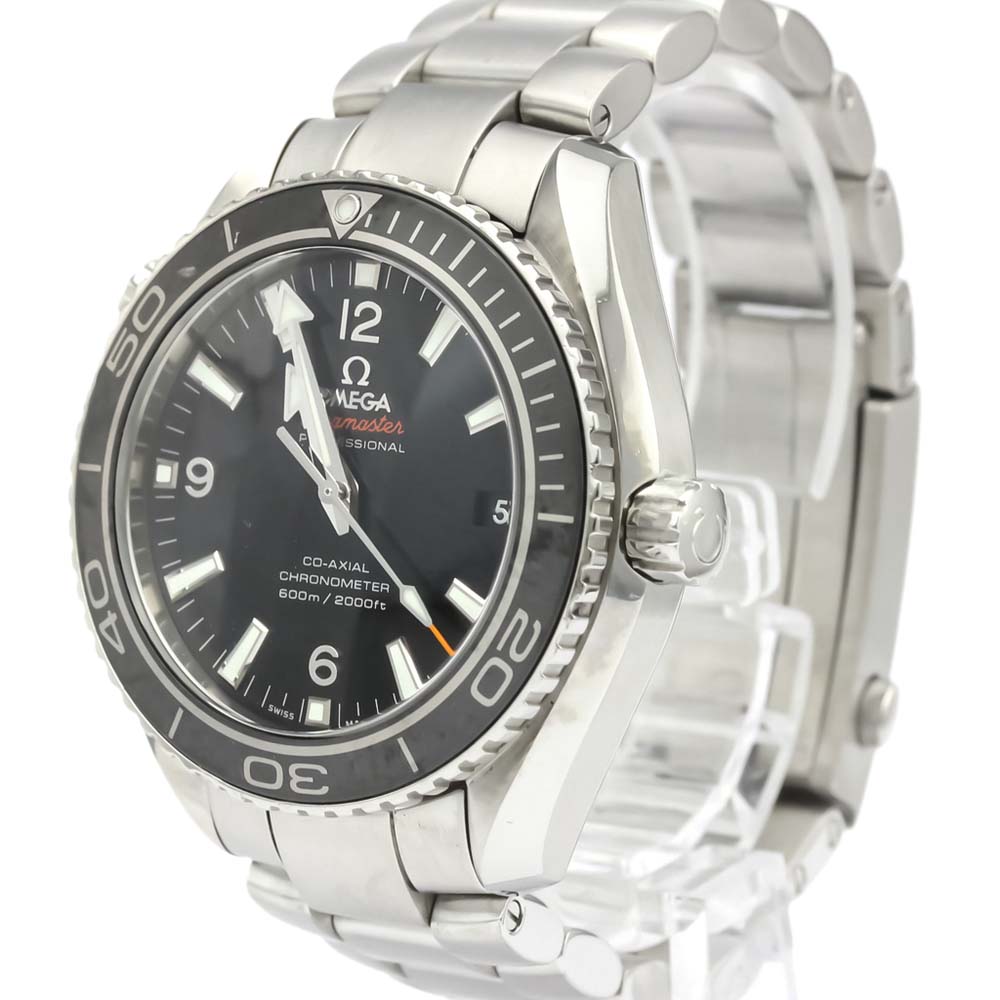 

Omega Black Stainless Steel Seamaster Automatic