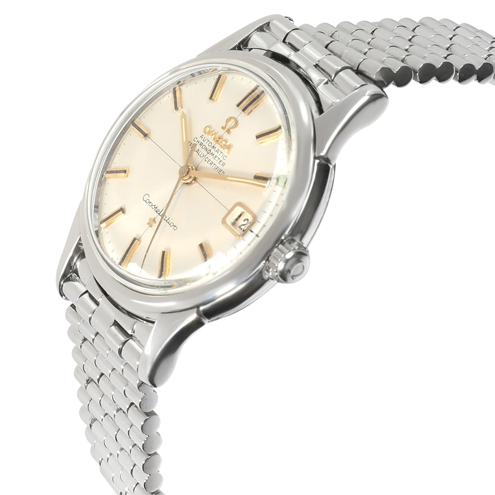 

Omega Silver Stainless Steel Constellation