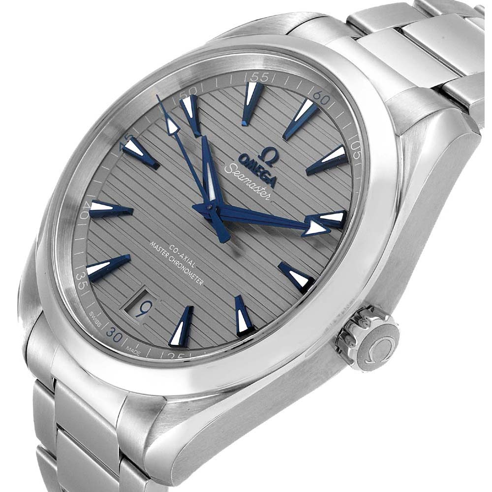 

Omega Grey Stainless Steel Seamaster Aqua Terra