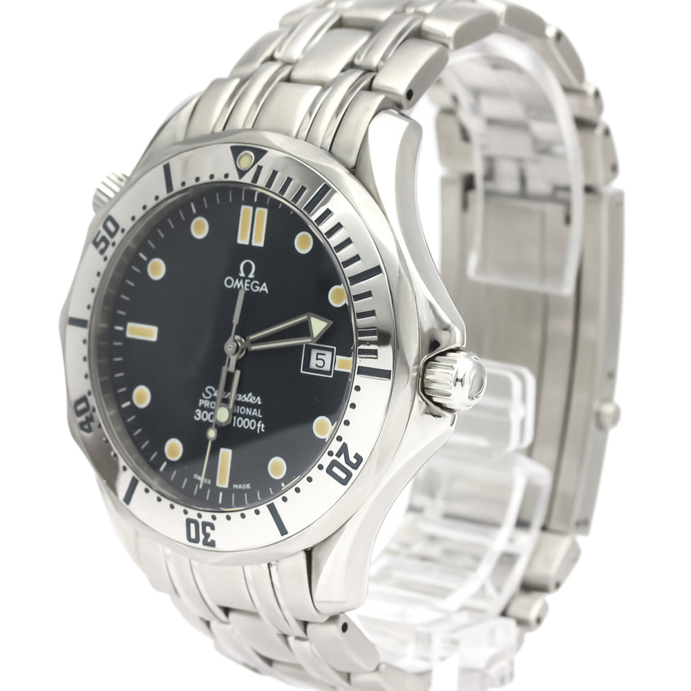 

Omega Blue Stainless Steel Seamaster Professional