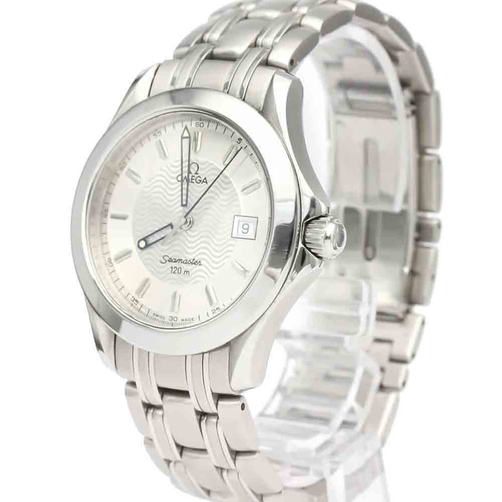 

Omega Silver Stainless Steel Seamaster