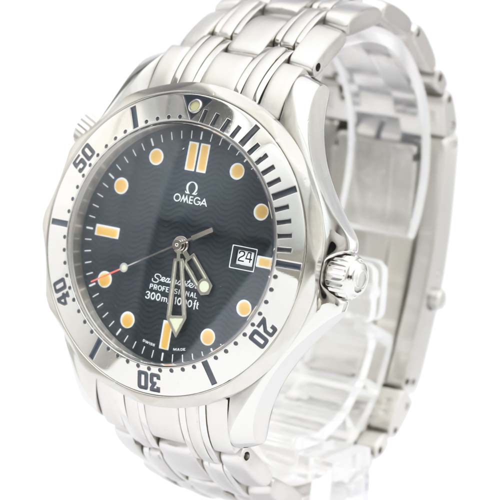 

Omega Blue Wave Stainless Steel Seamaster