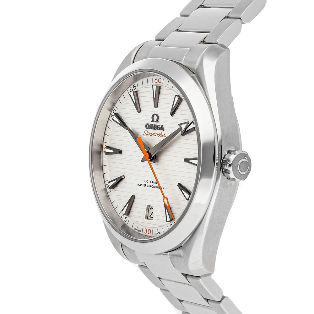 

Omega White Stainless Steel Seamaster Aqua Terra Golf Edition