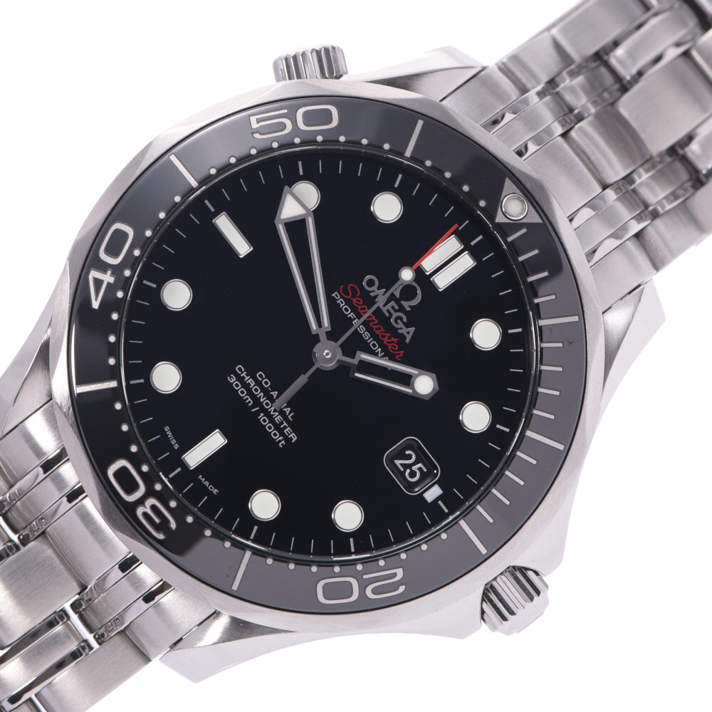 

Omega Black Stainless Steel Seamaster Professional