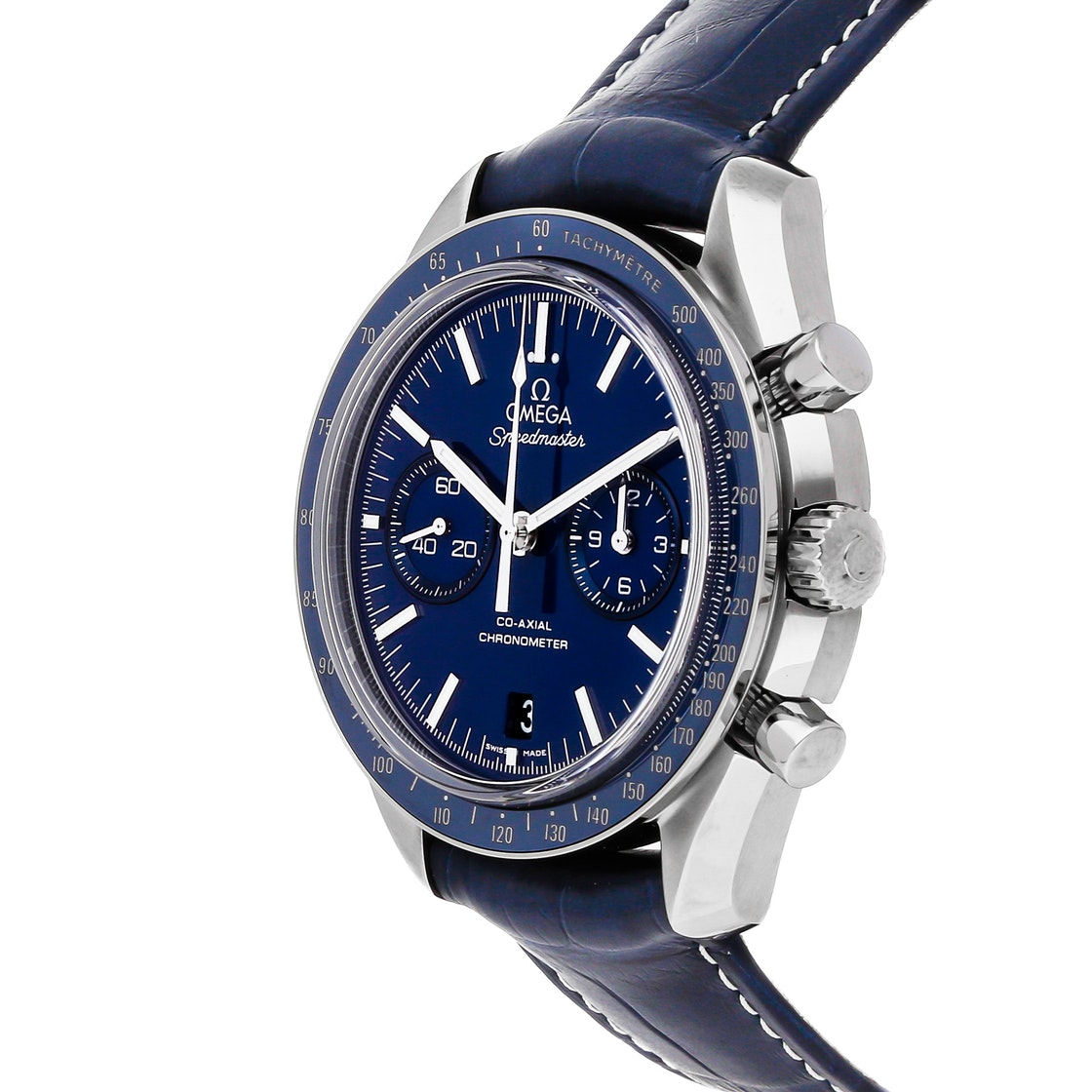 

Omega Blue Titanium Speedmaster Moonwatch Chronograph 311.93.44.51.03.001 Men's Wristwatch 44 MM