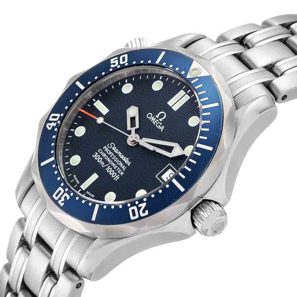 

Omega Seamaster Midsize  Blue Dial Steel Mens Watch 2551.80.00