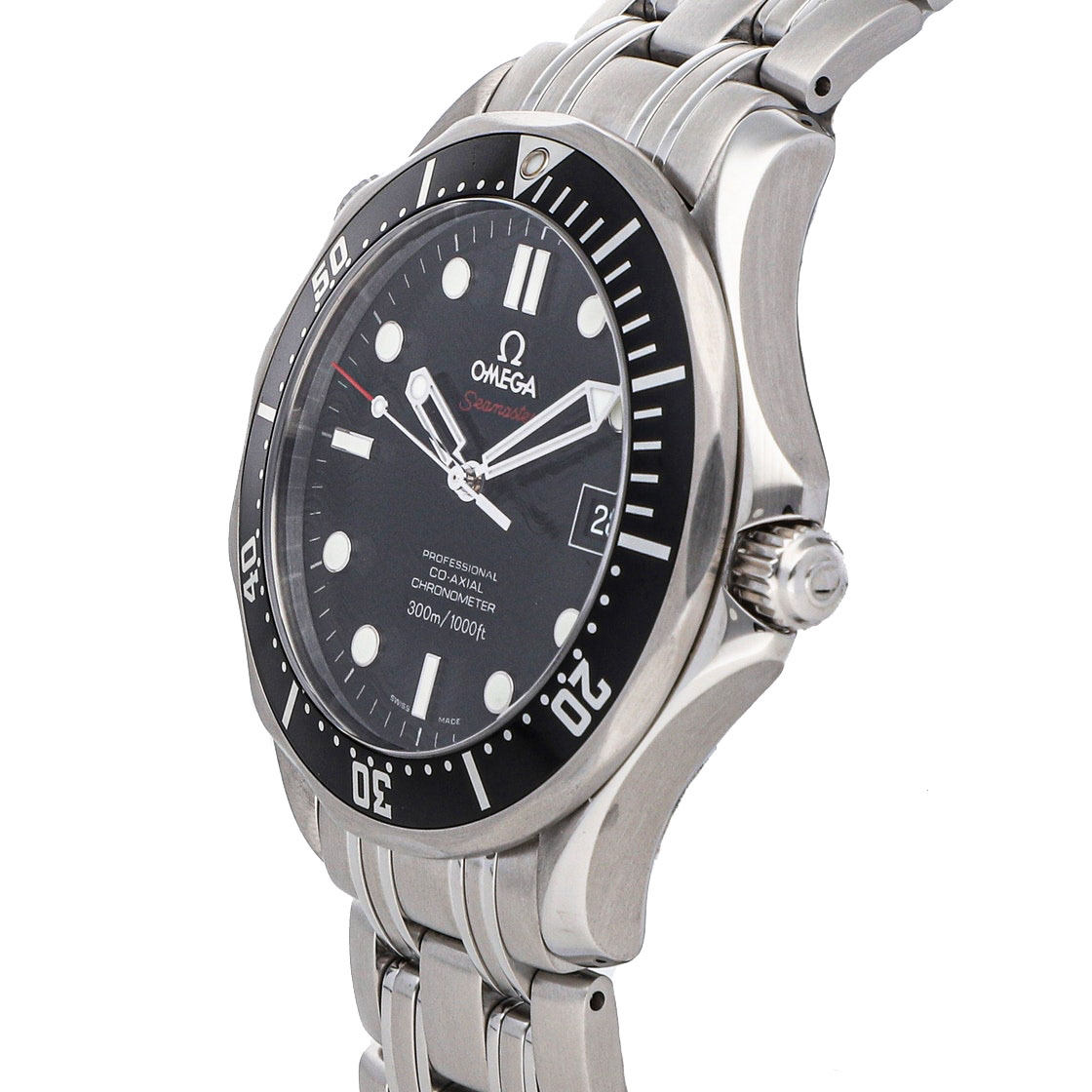 

Omega Black Stainless Steel Seamaster Diver 300m 212.30.41.20.01.002 Men's Wristwatch 41 MM