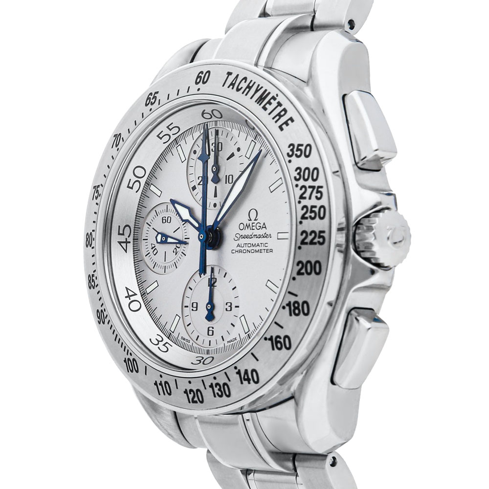 

Omega Silver Stainless Steel Speedmaster Split-Seconds Chronograph 3540.30.00 Men's Wristwatch 42 MM