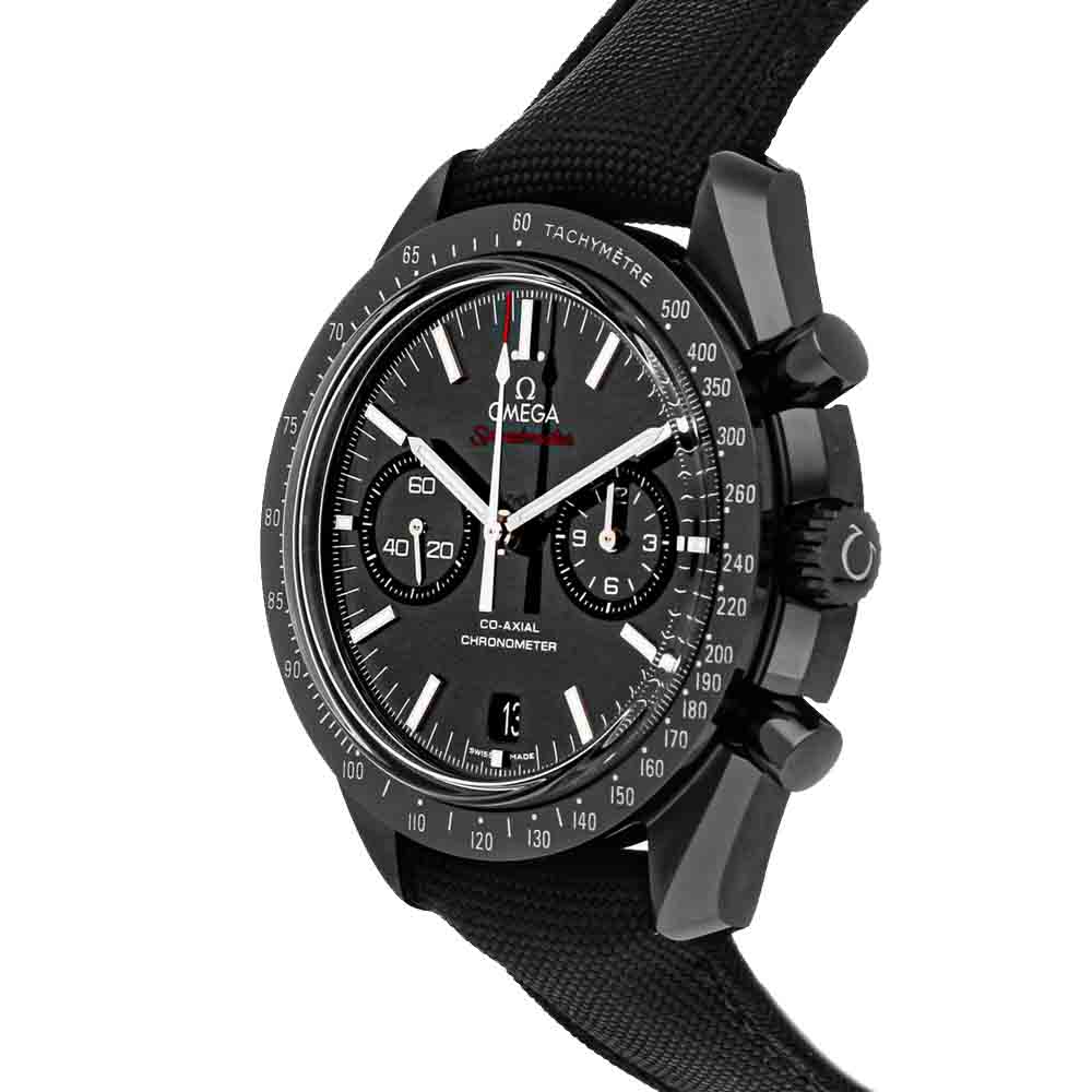 

Omega Black Ceramic Speedmaster Moonwatch Chronograph 311.92.44.51.01.007 Men's Wristwatch 44 MM