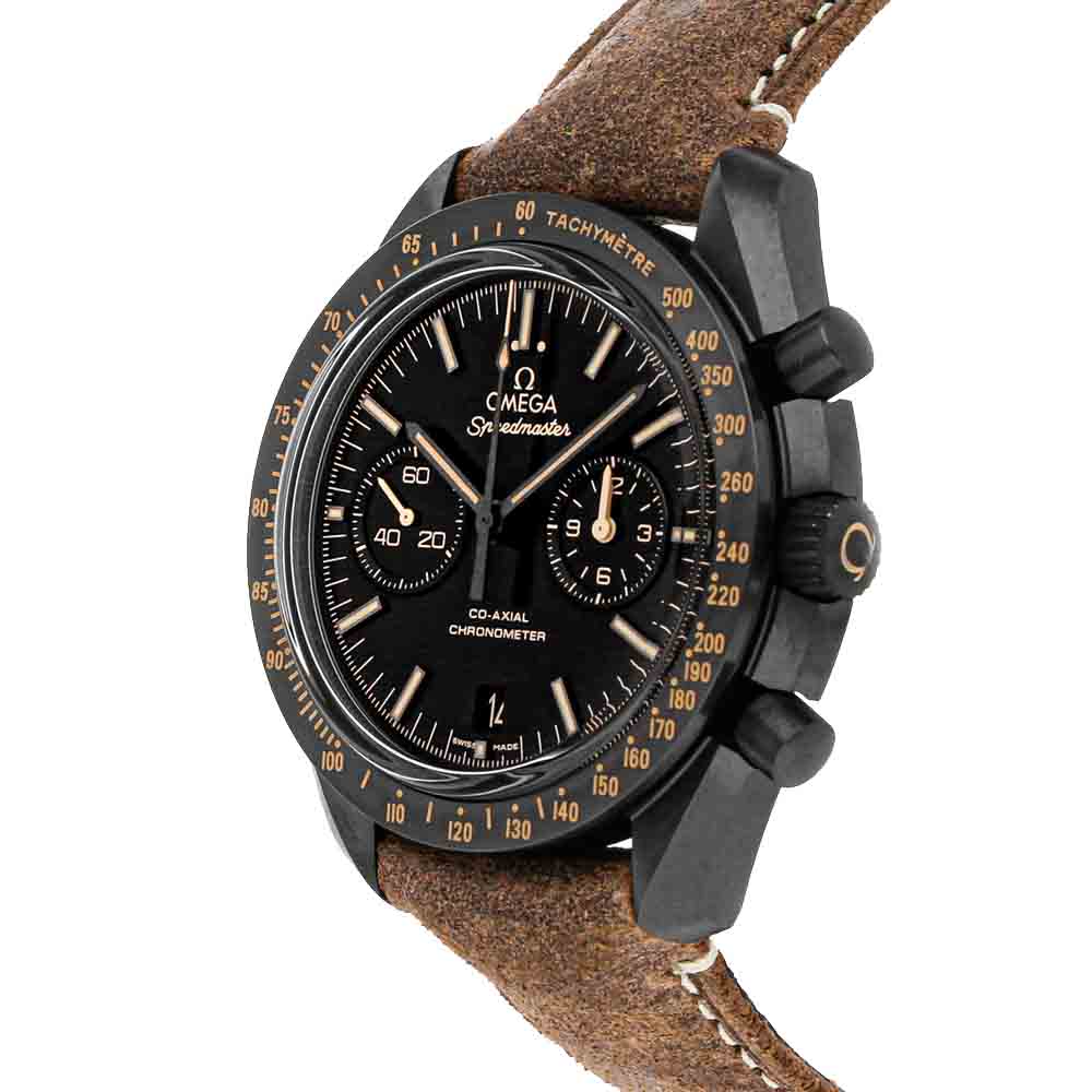 

Omega Black Ceramic Speedmaster Moonwatch Vintage Black "Dark Side Of The Moon" 311.92.44.51.01.006 Men's Wristwatch 44 MM