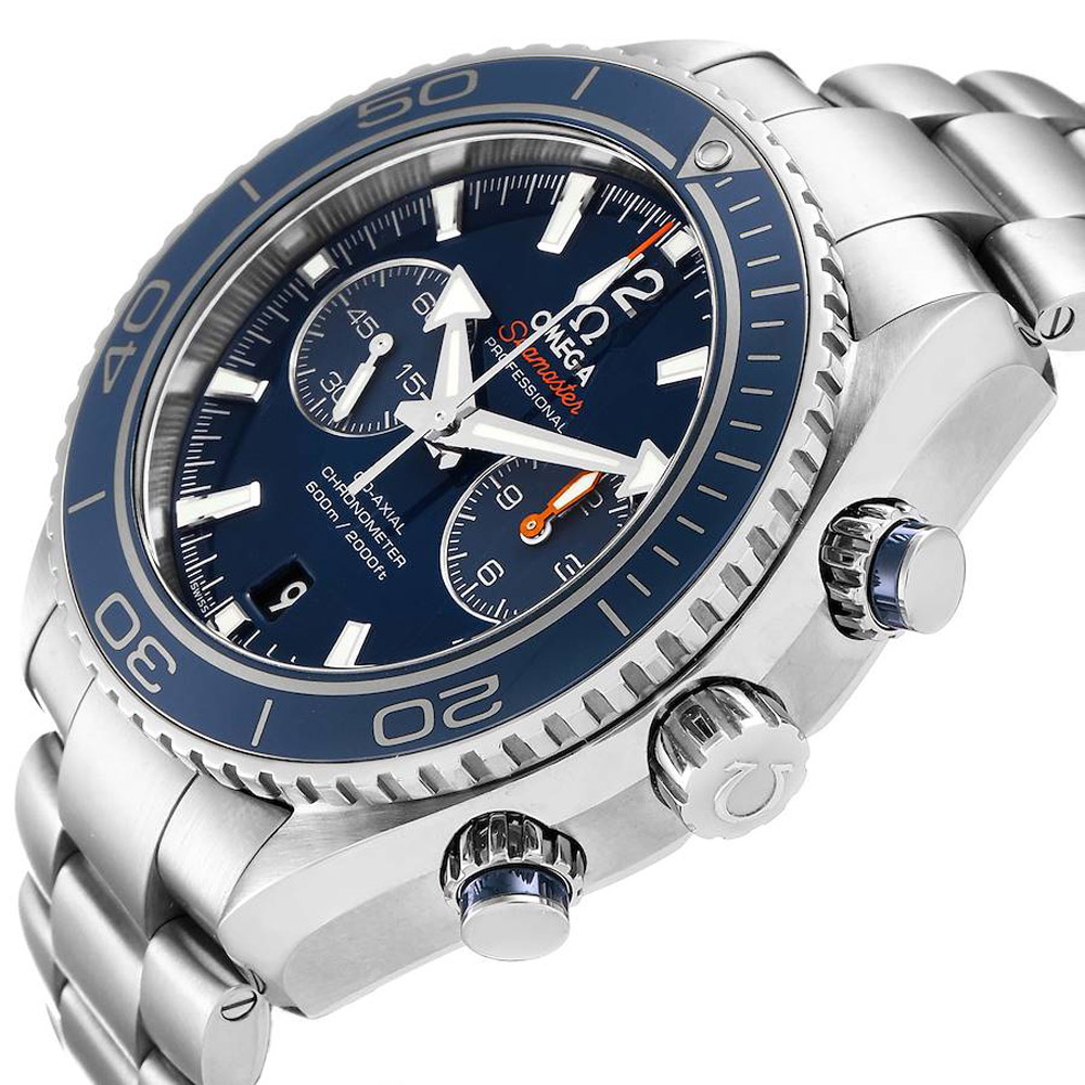 

Omega Blue Titanium Planet Ocean Co-Axial 232.90.46.51.03.001 Men's Wristwatch 45.5 MM