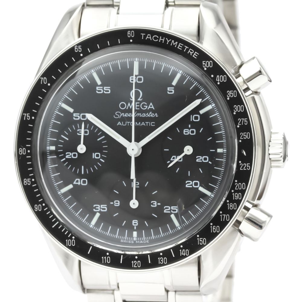 

Omega Black Stainless Steel Speedmaster 3510.50 Automatic Men's Wristwatch 39 MM