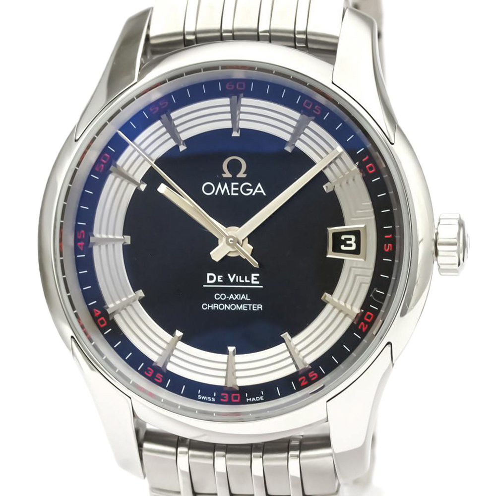 

Omega Black Stainless Steel De Ville Hour Vision 431.30.41.21.01.001 Automatic Men's Wristwatch 41 MM